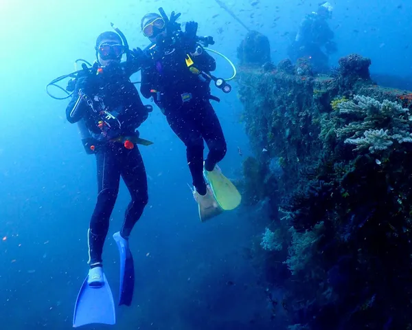 Chilling in the ocean